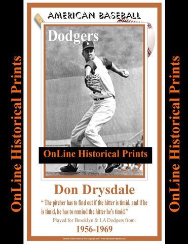 Don Drysdale -Brown Collection